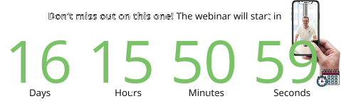 We will be live soon