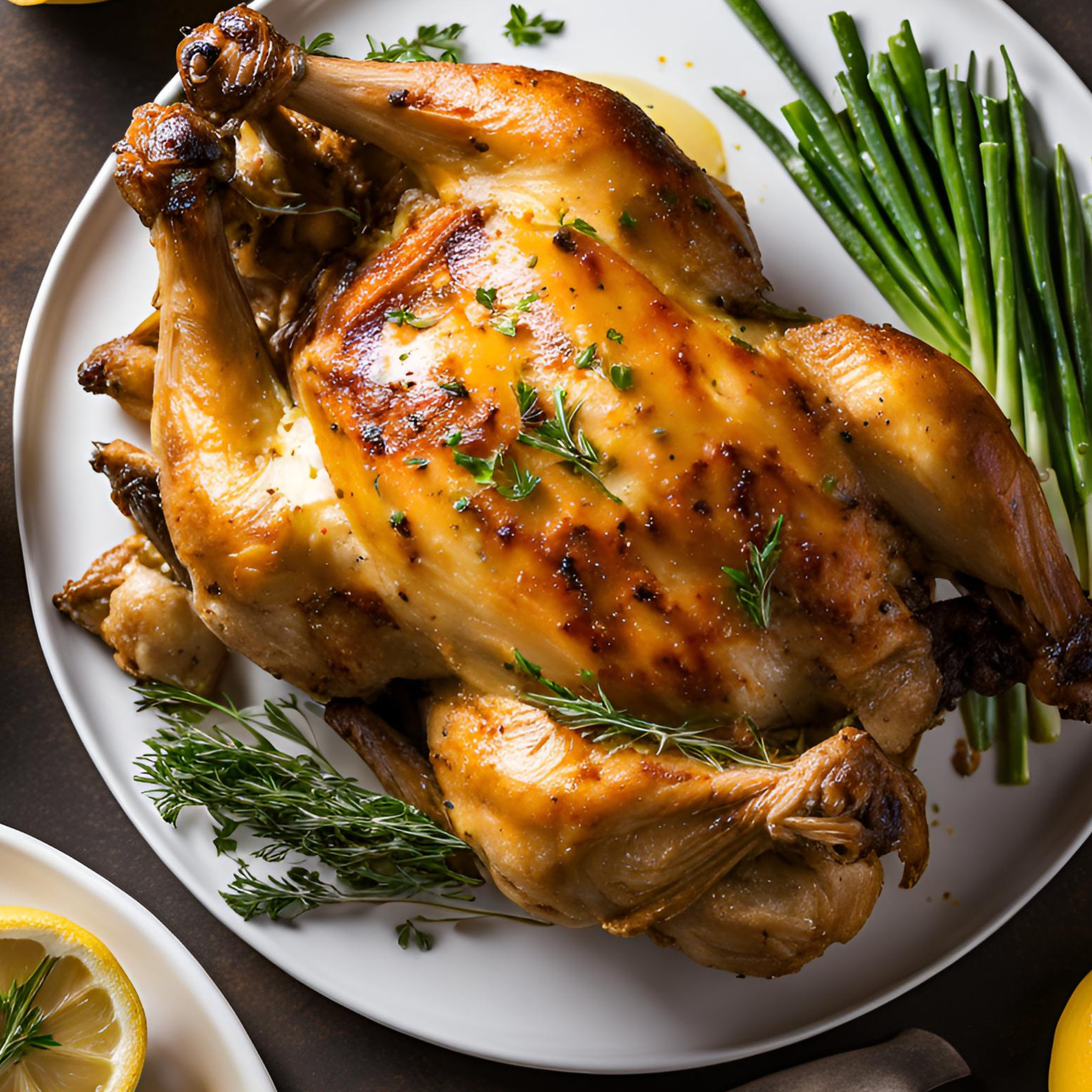 Kräuter-mariniertes Zitronen-Hähnchen