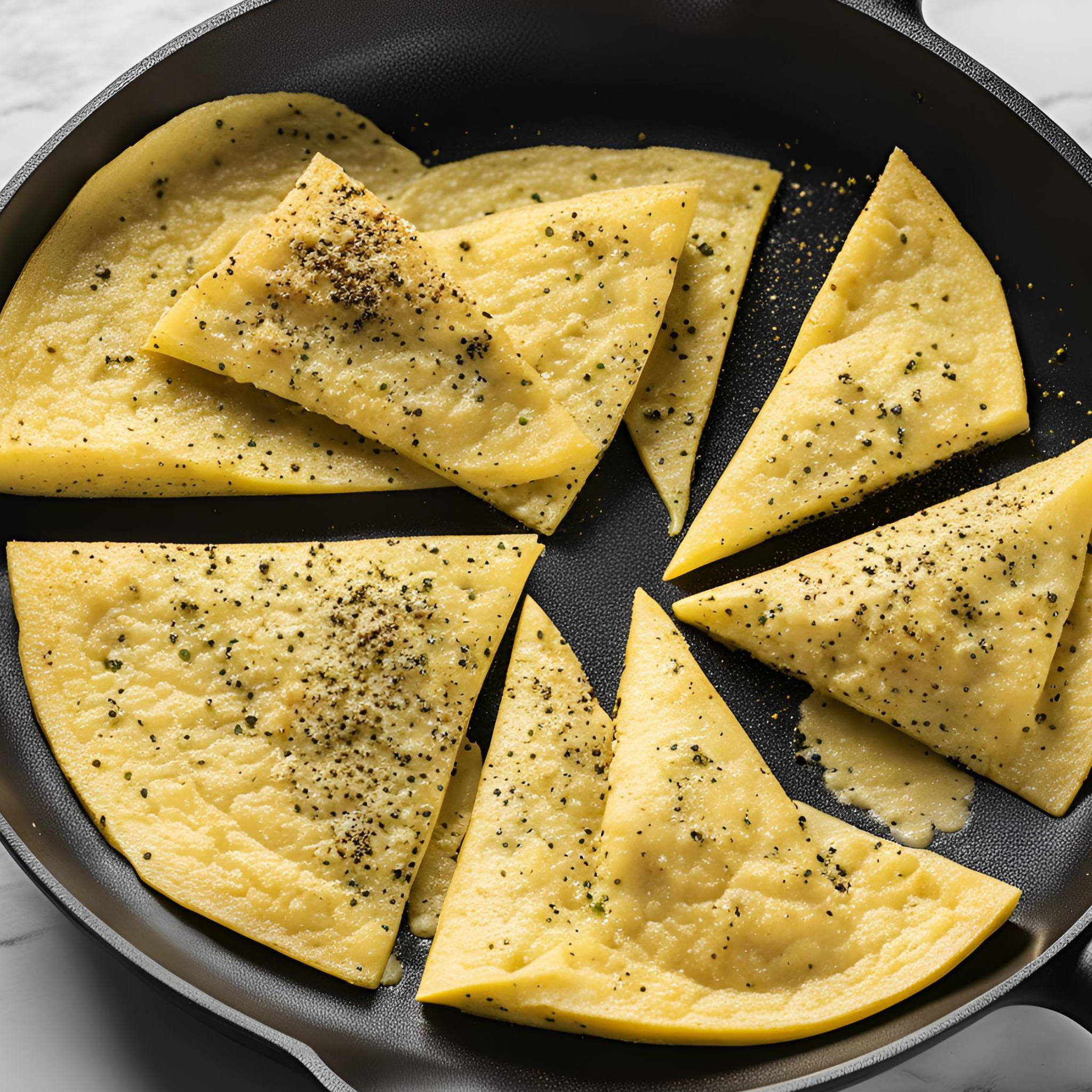 Samtiges Französisches Genuss-Omelette