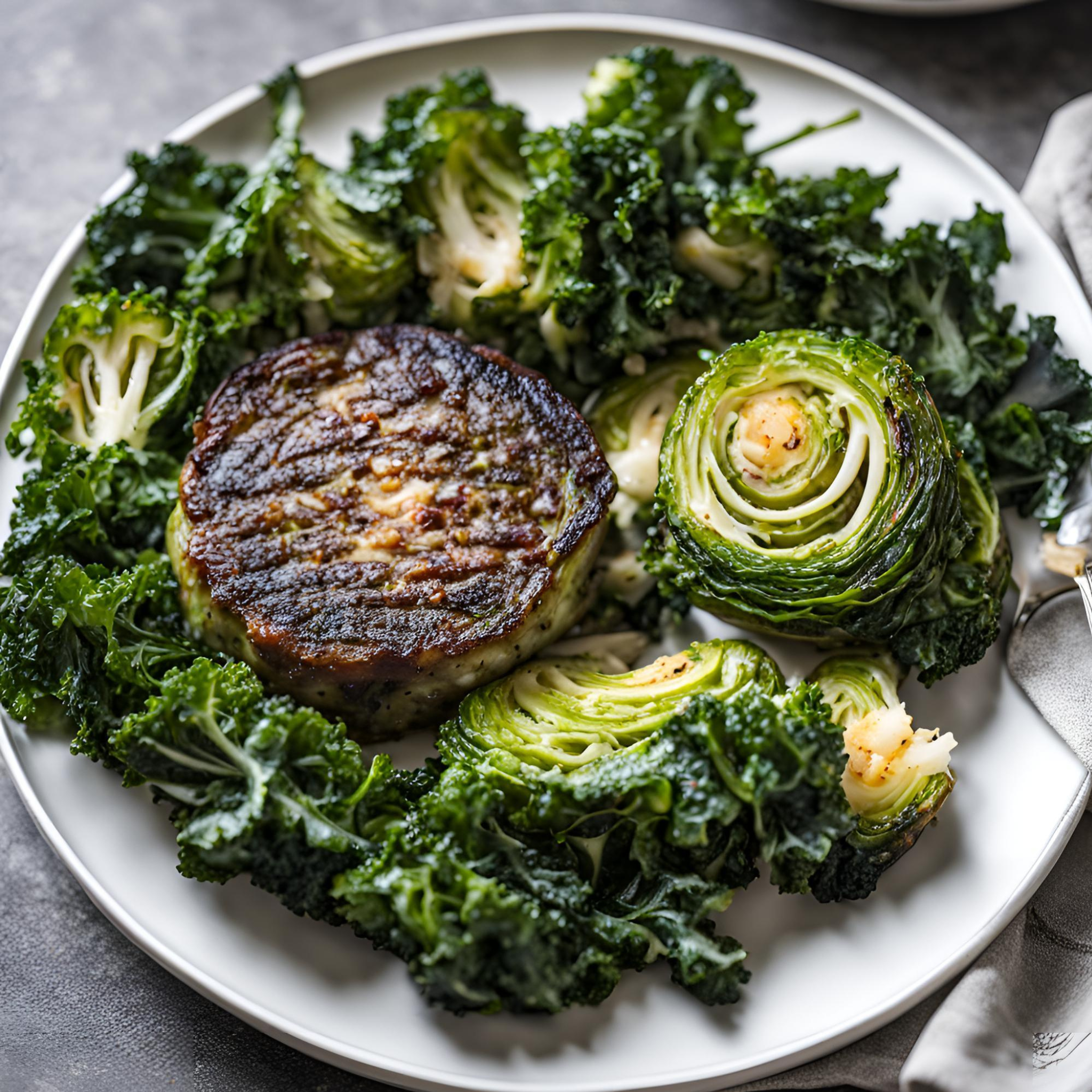 Gemüse-Bratlinge mit Zitrone und Olivenöl