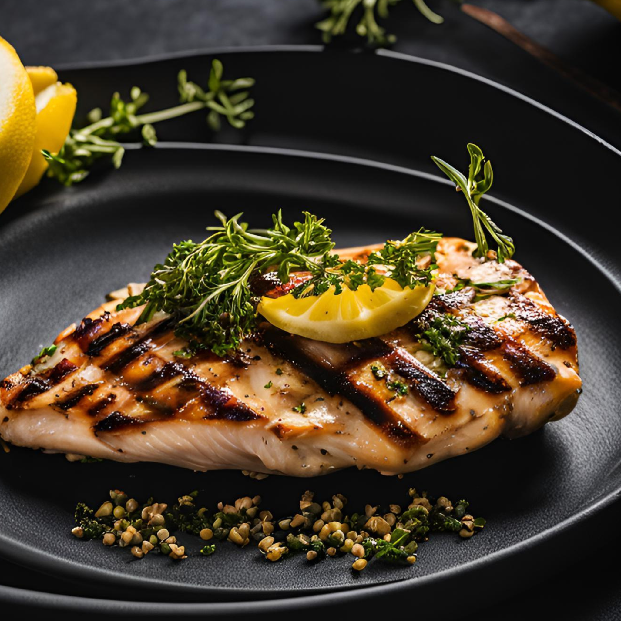 Würziges Kräuter-Zitronen-Grillhähnchen
