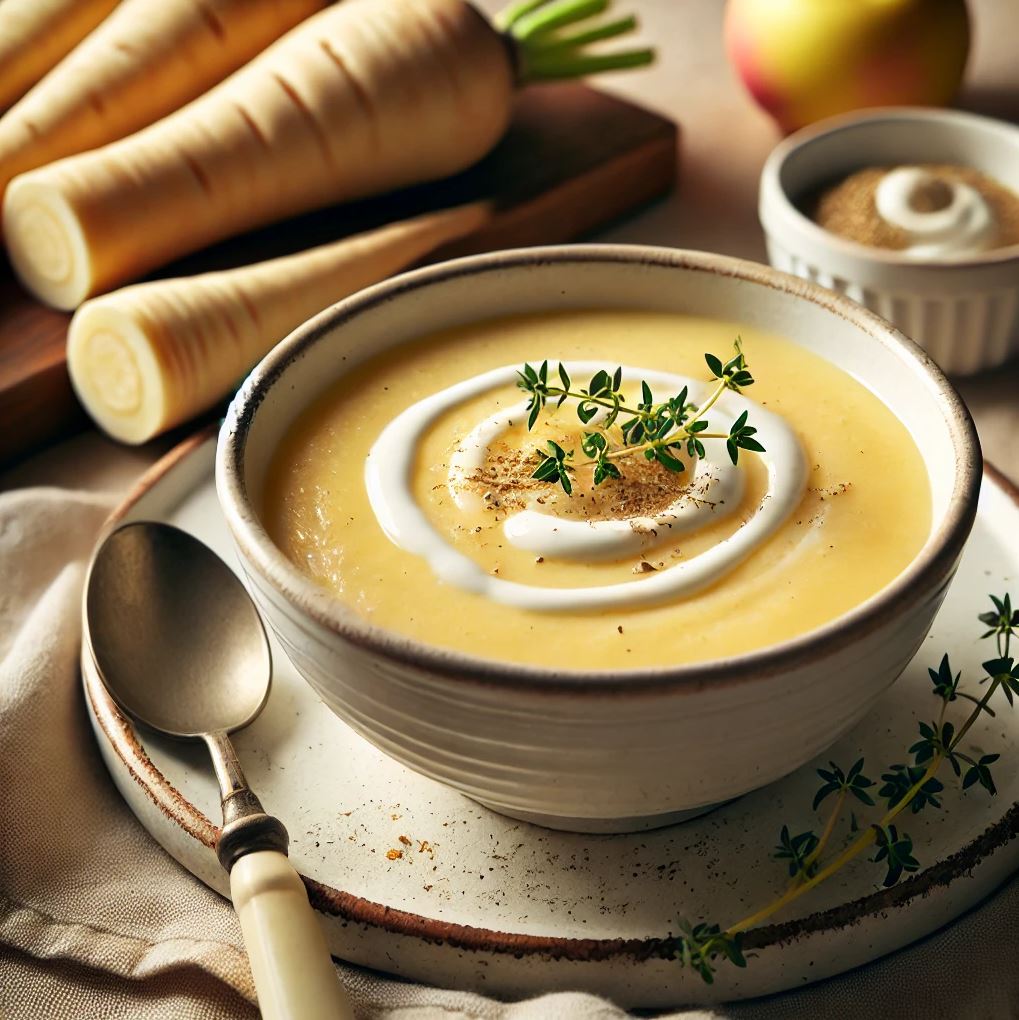 Pastinaken-Cremesuppe
