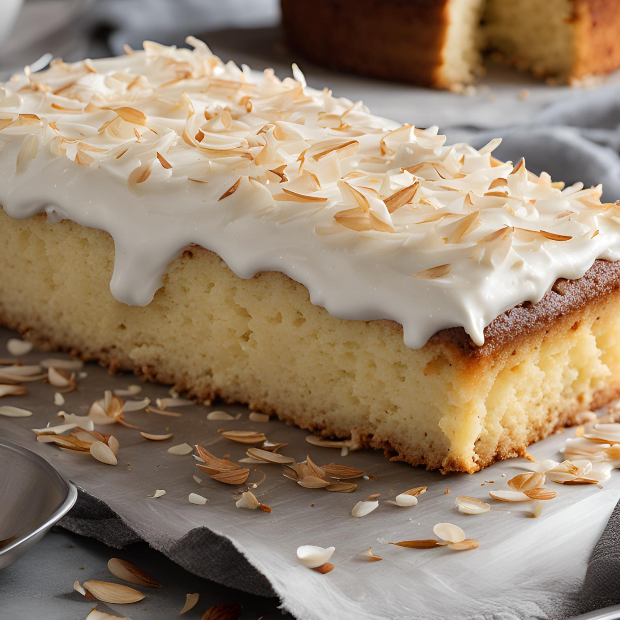Vanille-Gewürz-Kuchen mit Frischkäse-Frosting