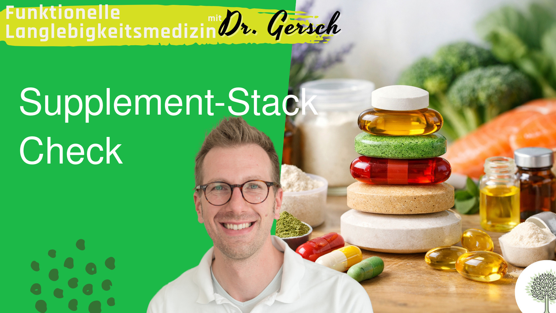Bewertung eines Longevity-Supplement-Stacks