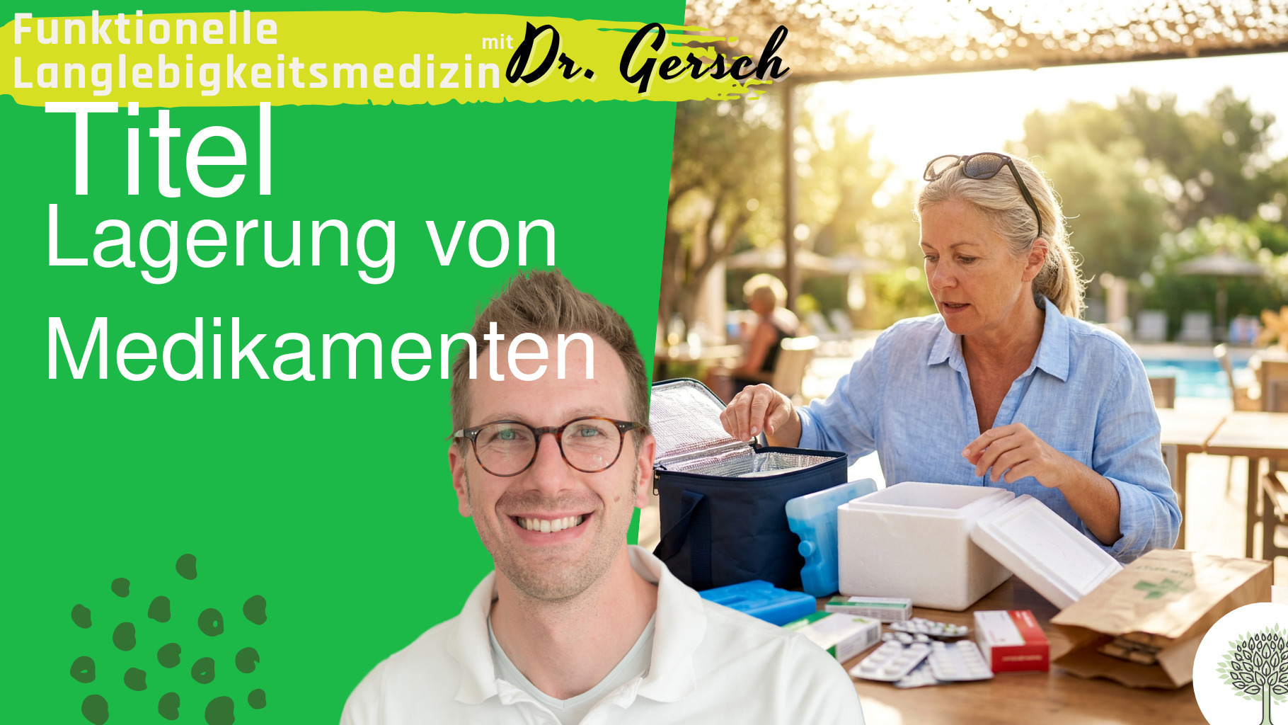Aufbewahrung von Nahrungserg&auml;nzungsmitteln und Medikamenten.