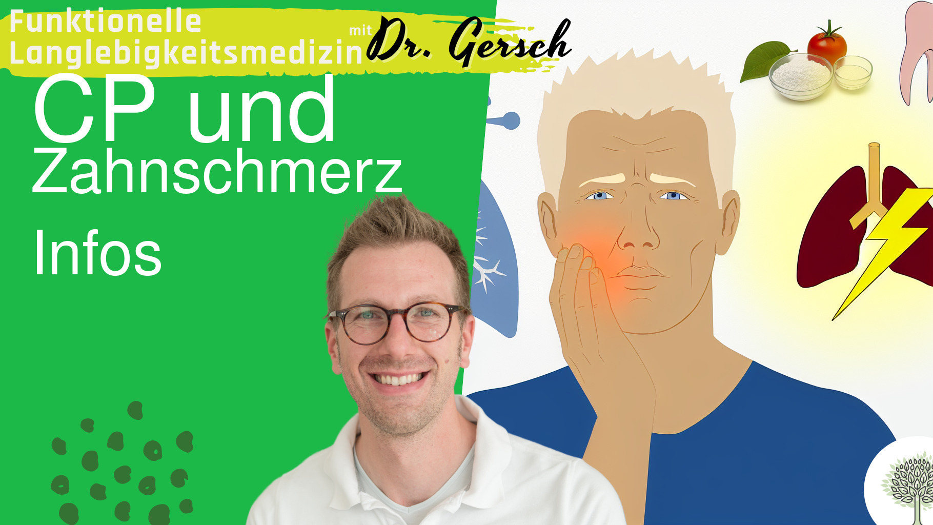 Zusammenhang zwischen Kontrollpause CP und Zahnschmerzen