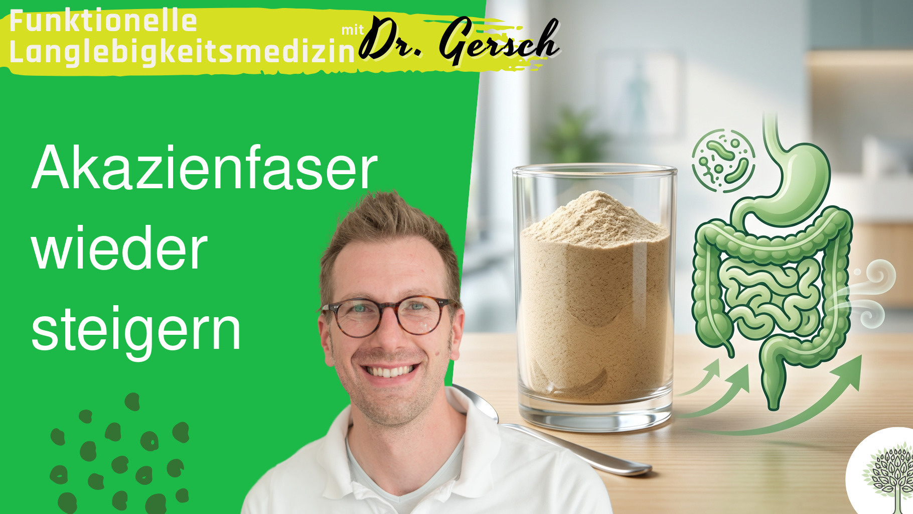 Wiedereinf&uuml;hrung von Akazienfaserpulver nach Reduktion aufgrund von Bl&auml;hungen