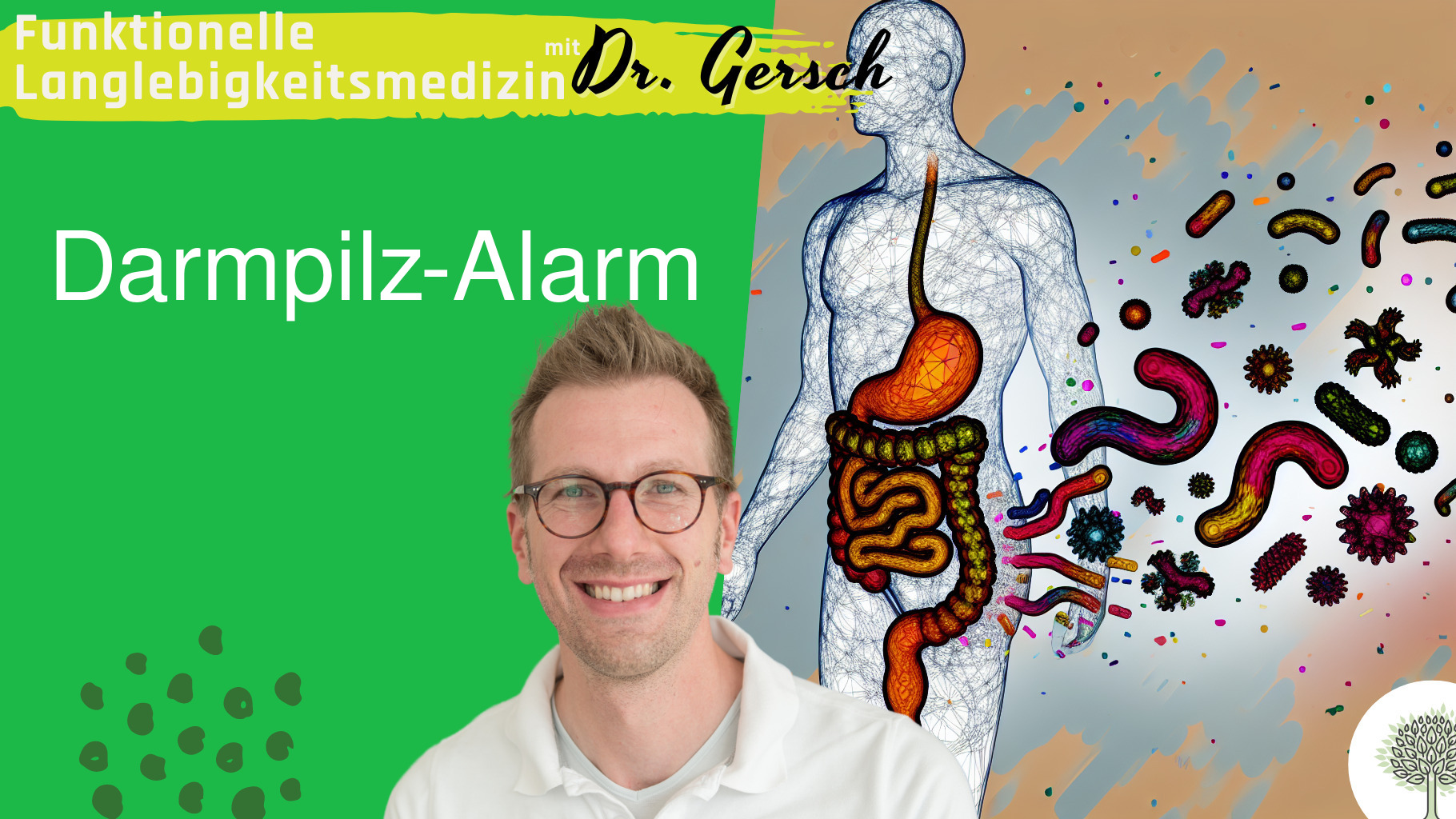 Überwucherung mit Darmpilz 