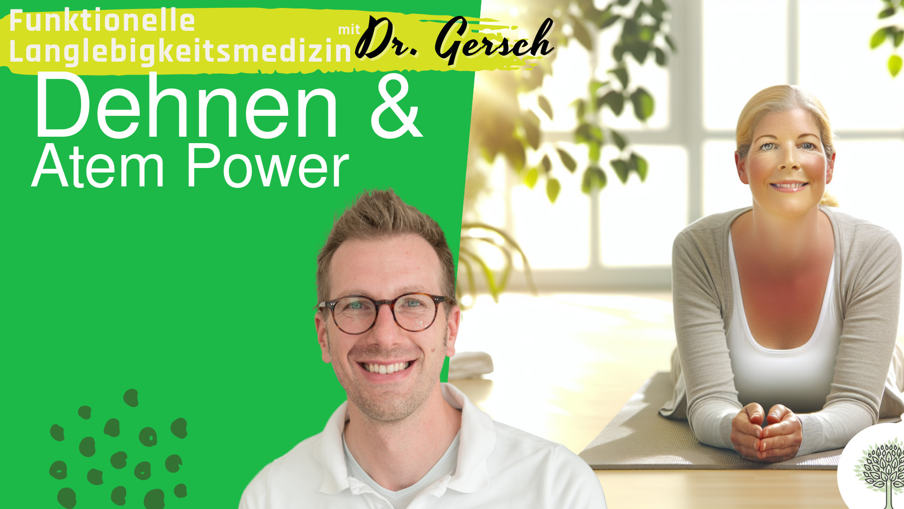 Dehnen und Zwerchfellatmung