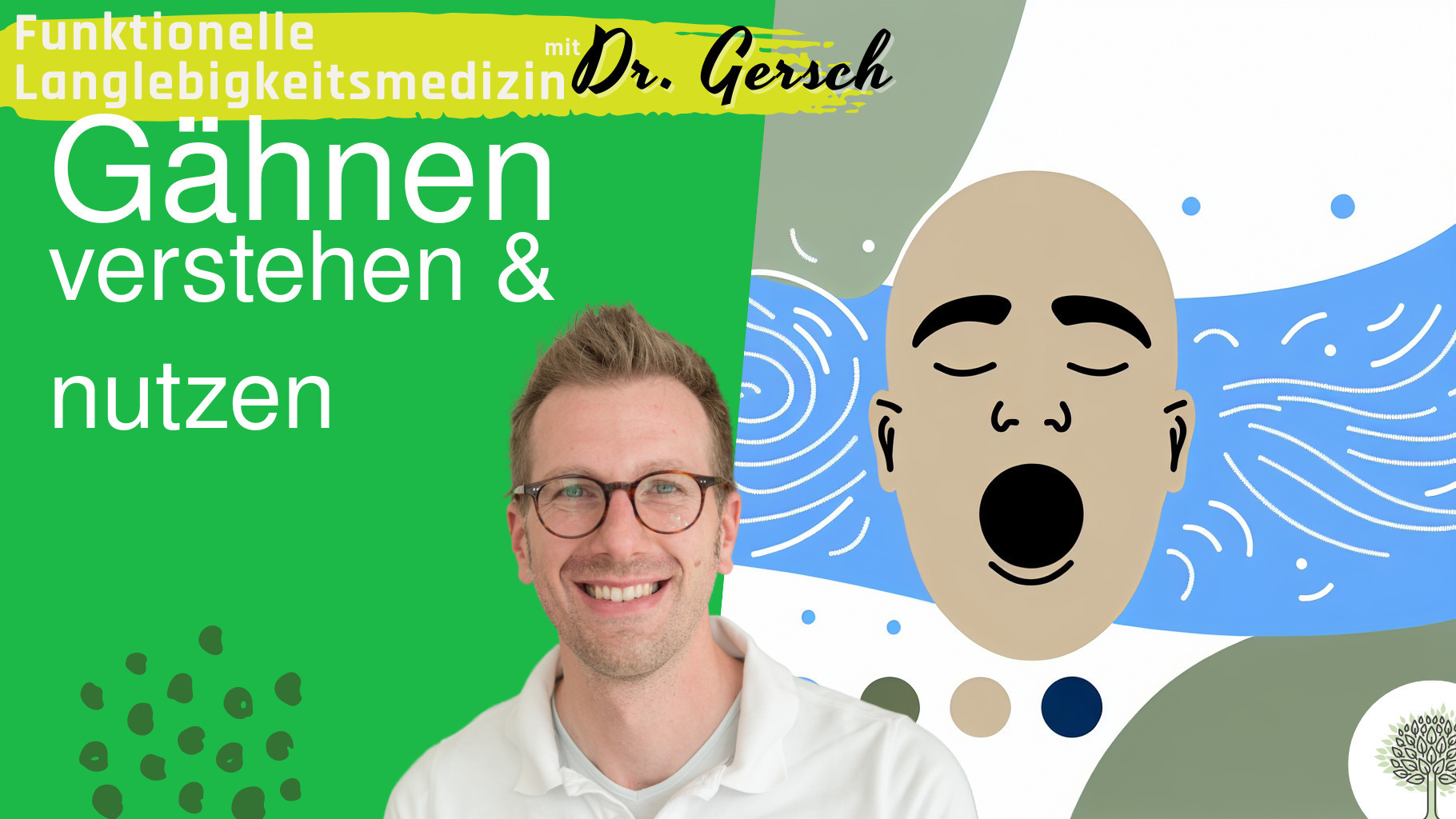 Häufiges Gähnen-Ausgleich