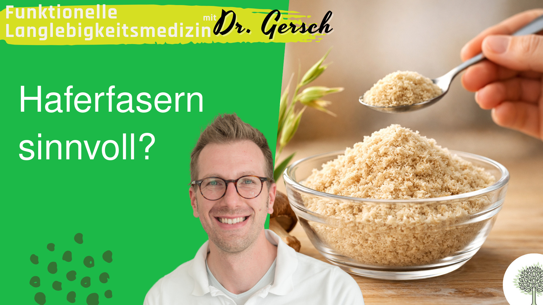 Glutenfreie Haferfasern