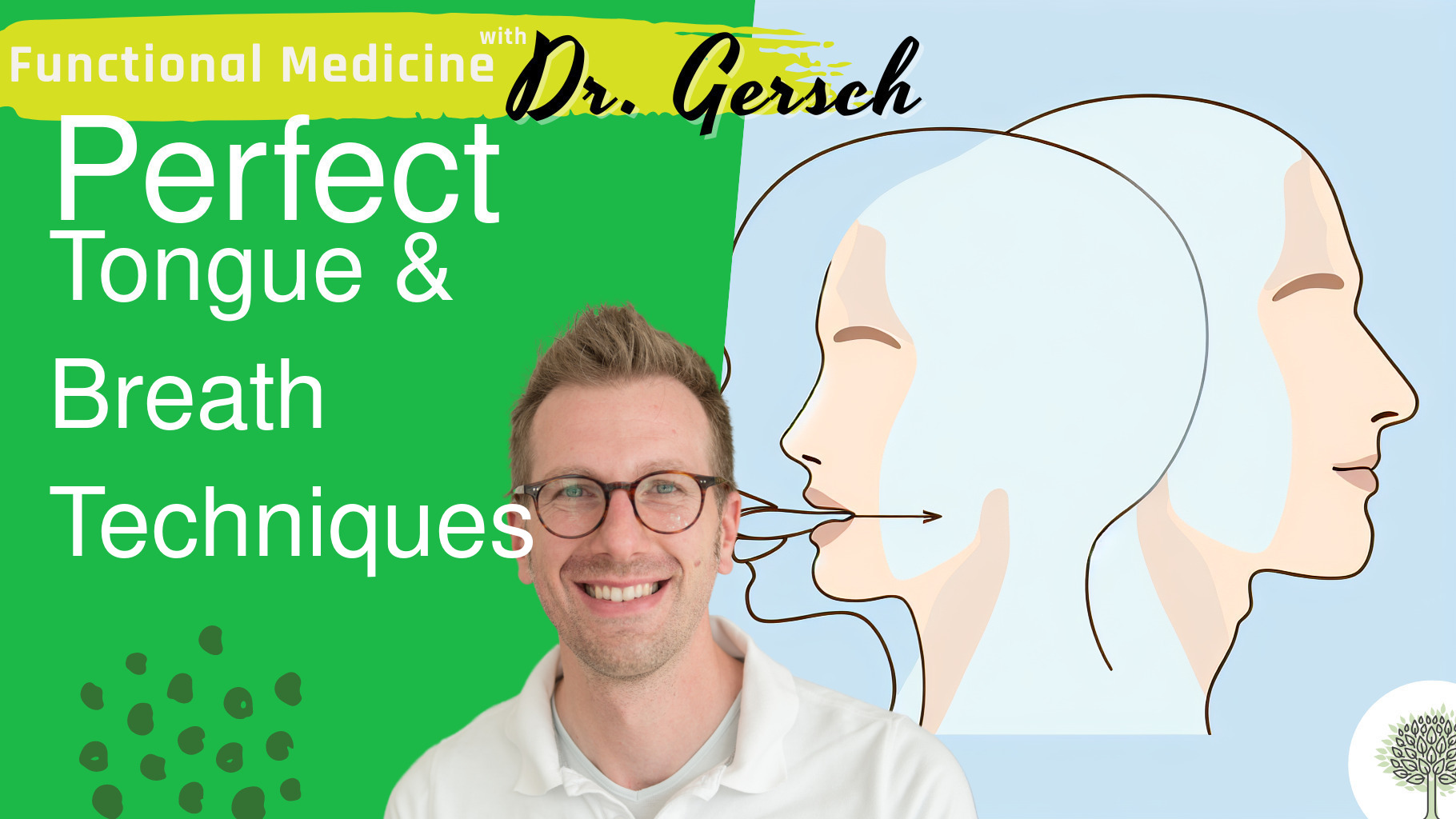 Tongue posture and breathing. 