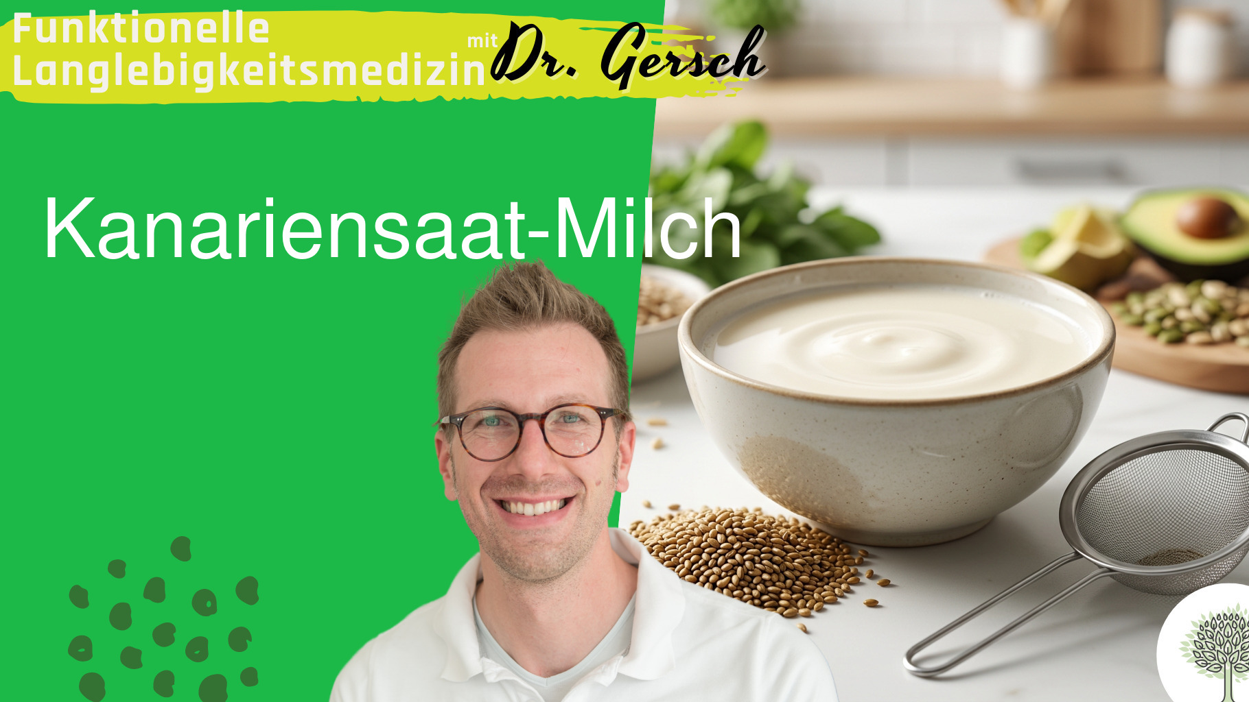 Kanariensaatmilch bei lektinfreier Ern&auml;hrung