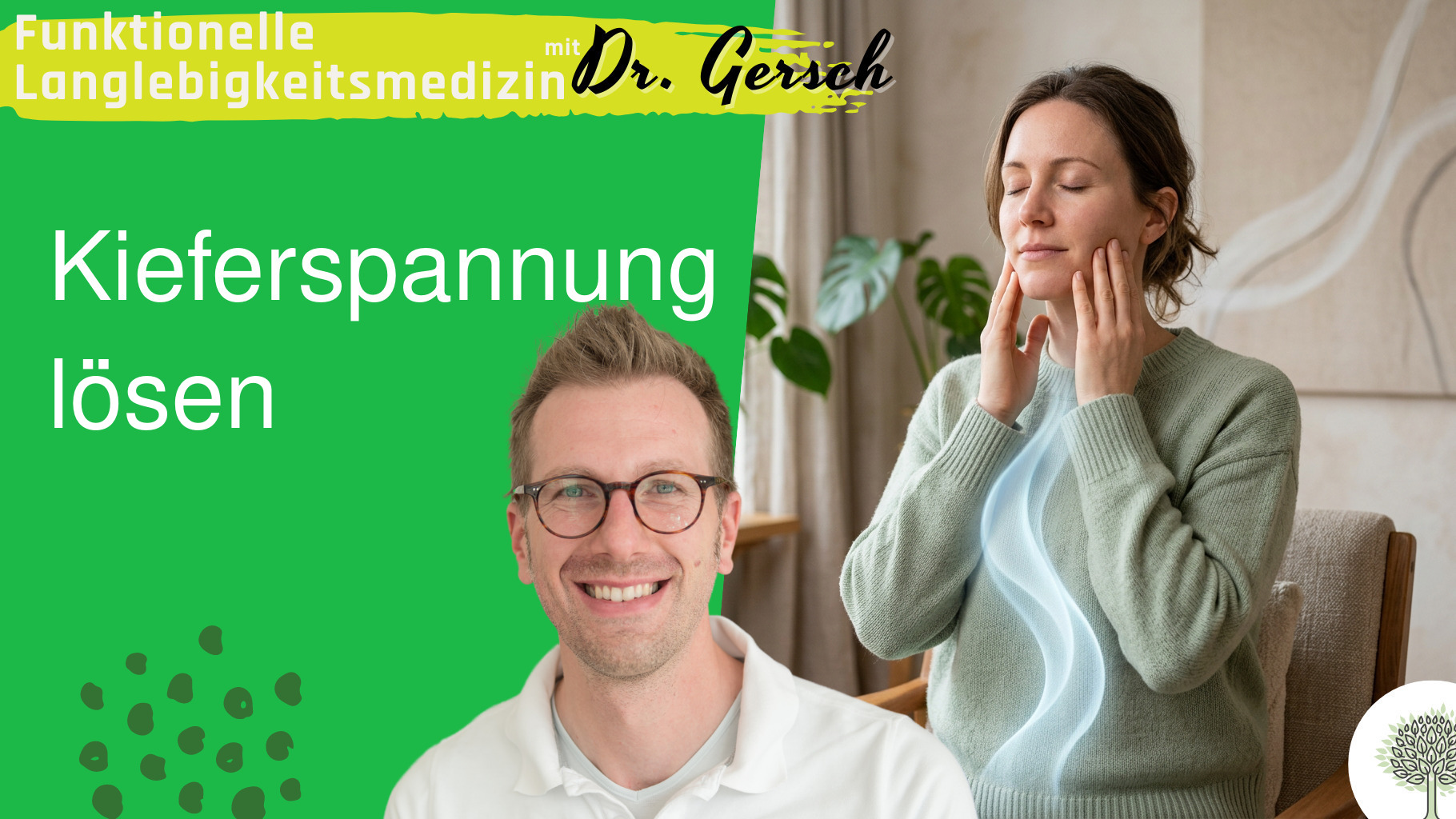 Kieferrelease und Atemwelle