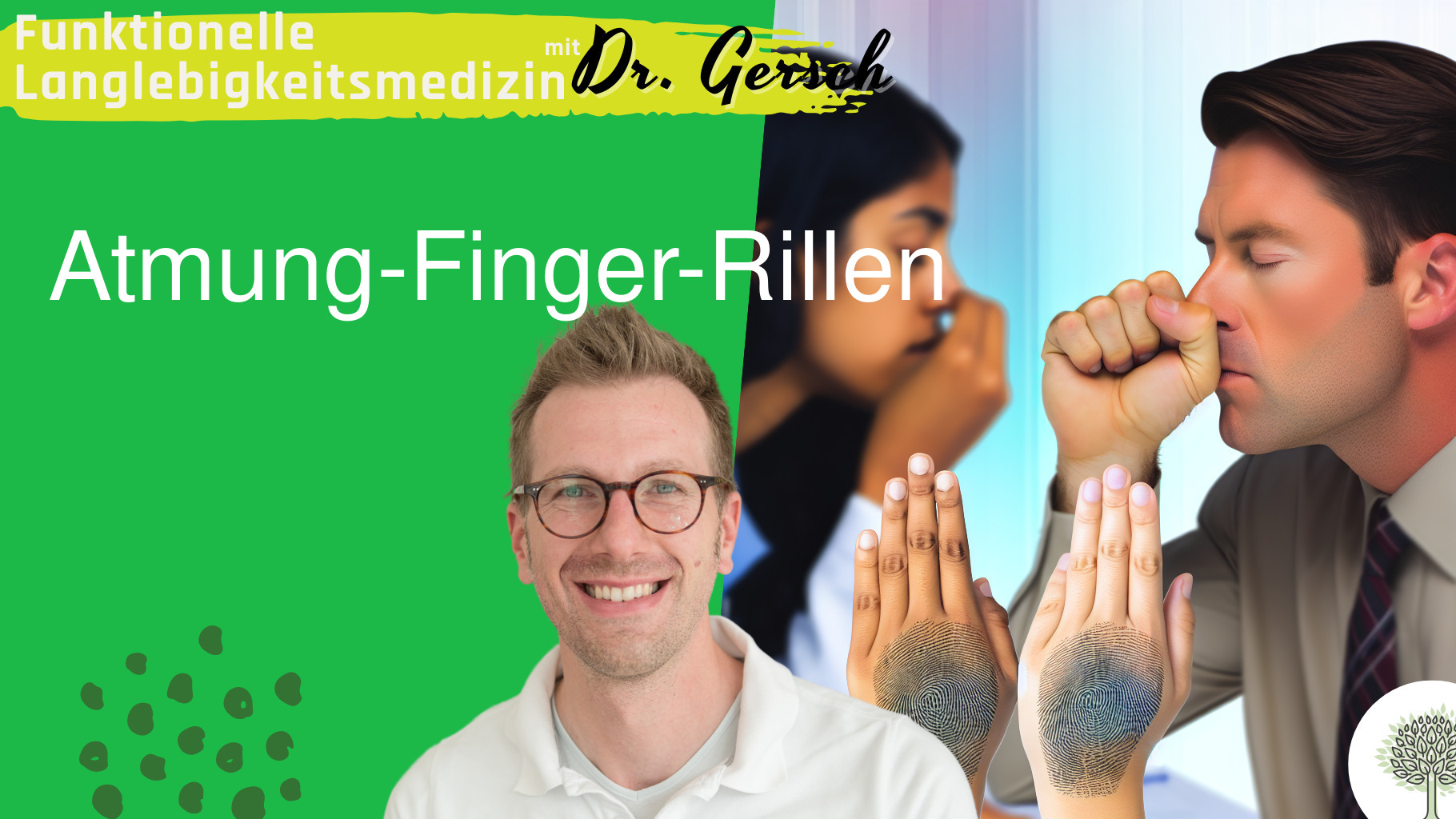 Längsrillen in den Fingern 