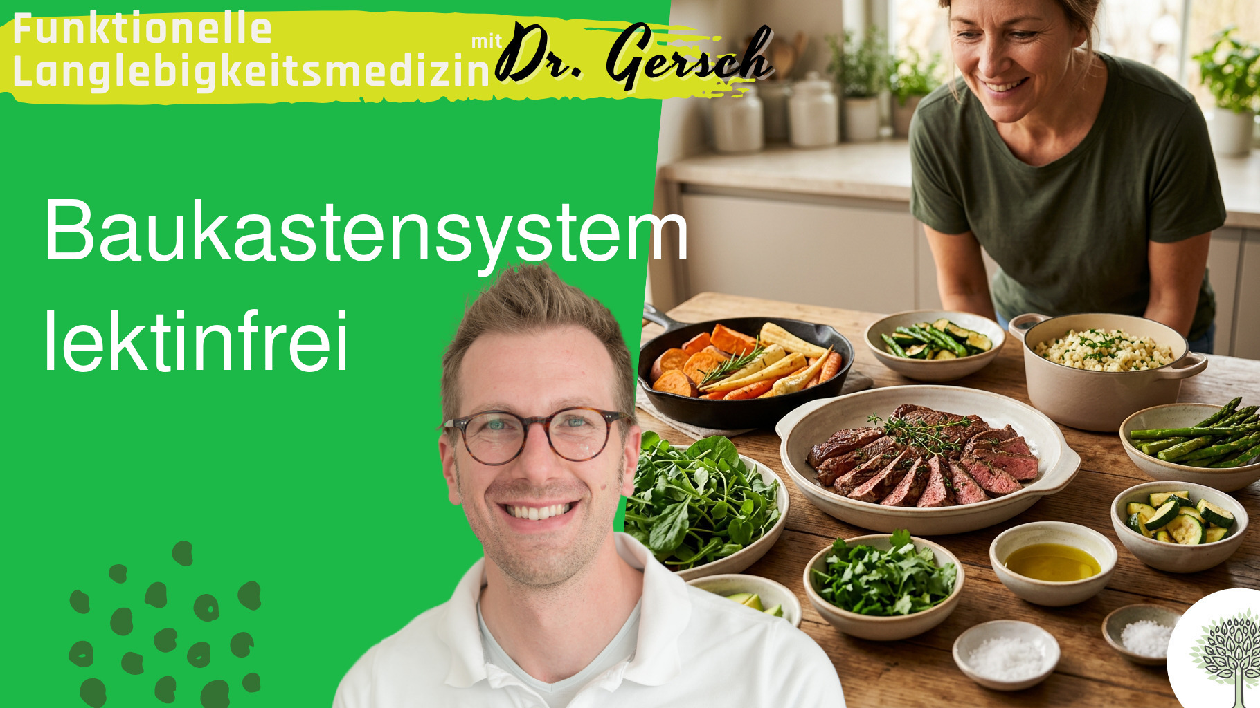Das lektinfreie Baukastensystem f&uuml;r die Familie zum Mitessen.