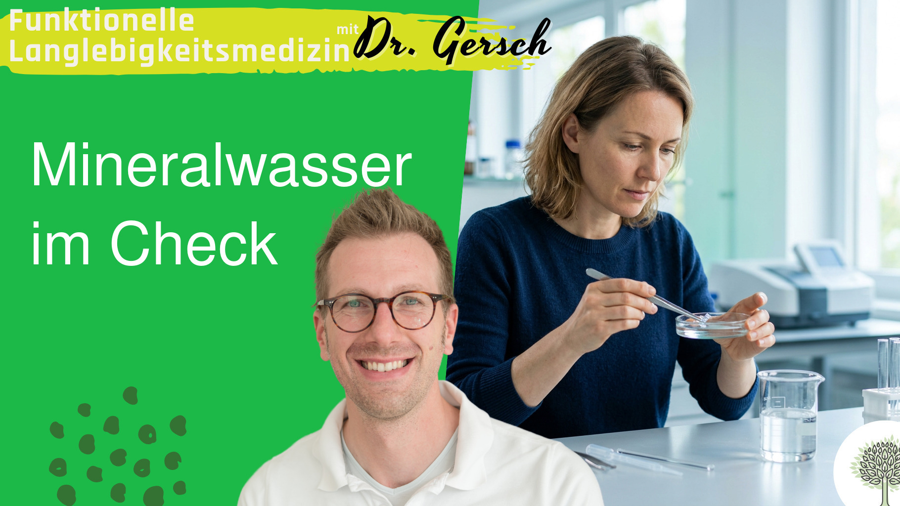 Tiefenanalyse der Mineralstoffe in einem Mineralwasser