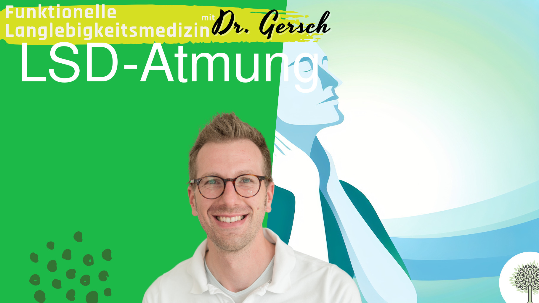 Übungsstunde Nacken dehnen, Variante LSD-Atmung