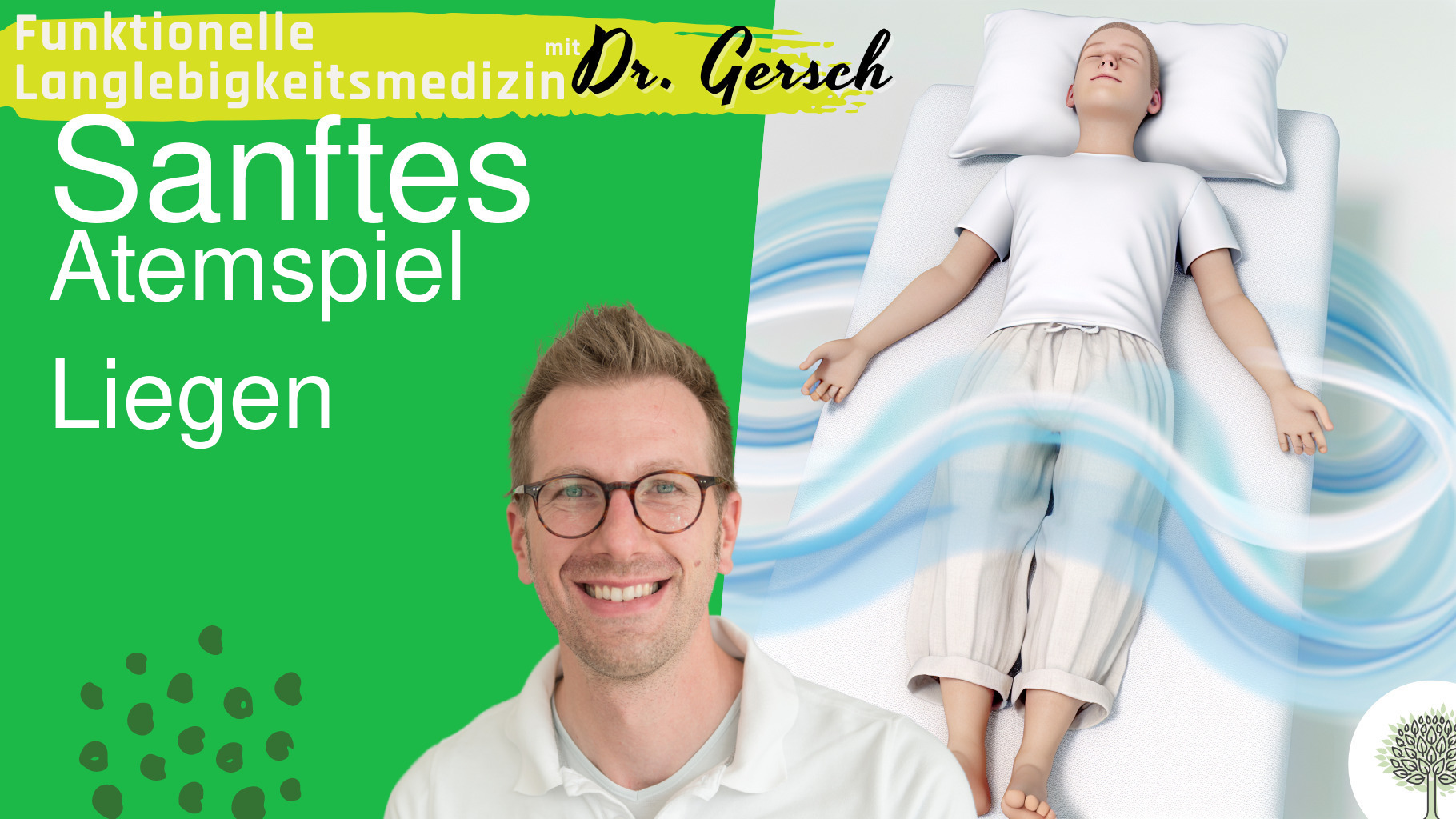 Sanftes Spielen mit dem Atem im Liegen