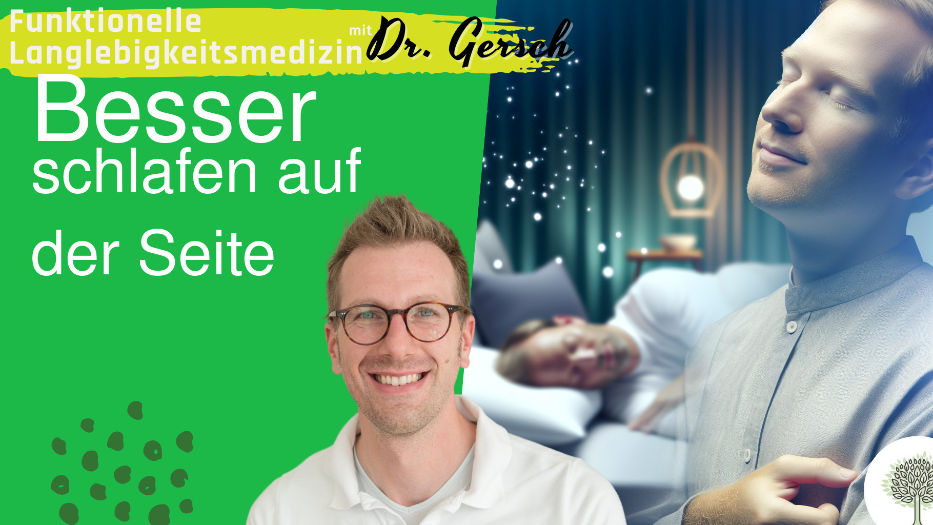 sinnvoll? auf der Seite zu schlafen, um die Kontrollpause (CP)  zu verbessern