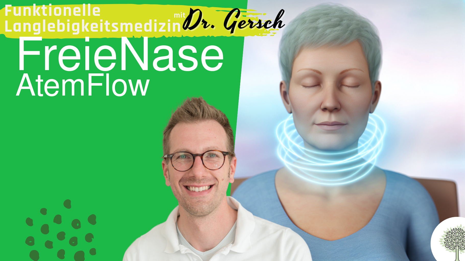 Gezielte Atem&uuml;bungen bei verstopfter Nase