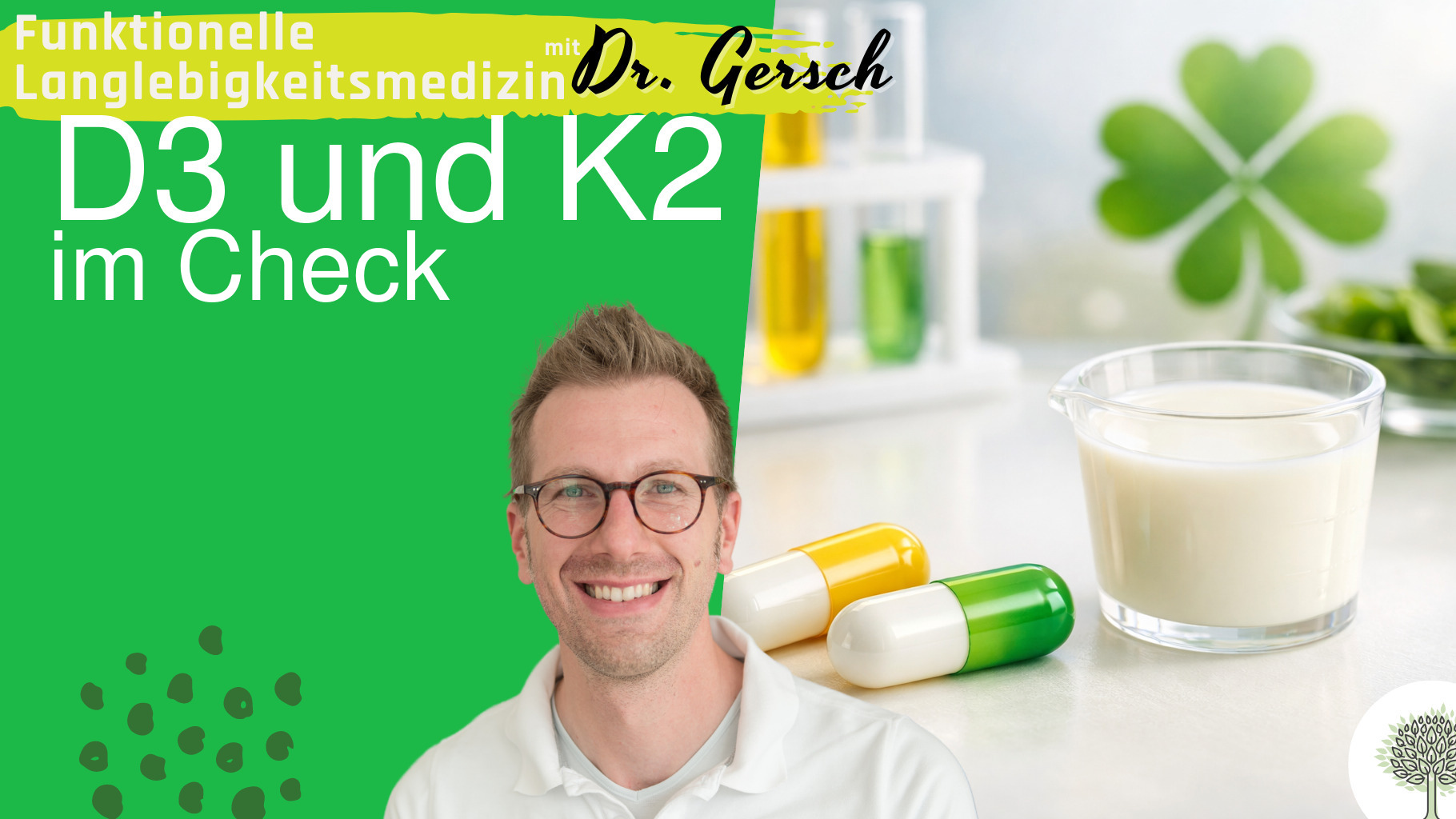 Verh&auml;ltnis der Einheiten von Vitamin D3 und K2 bei Supplementierung mit Multivitaminpr&auml;paraten