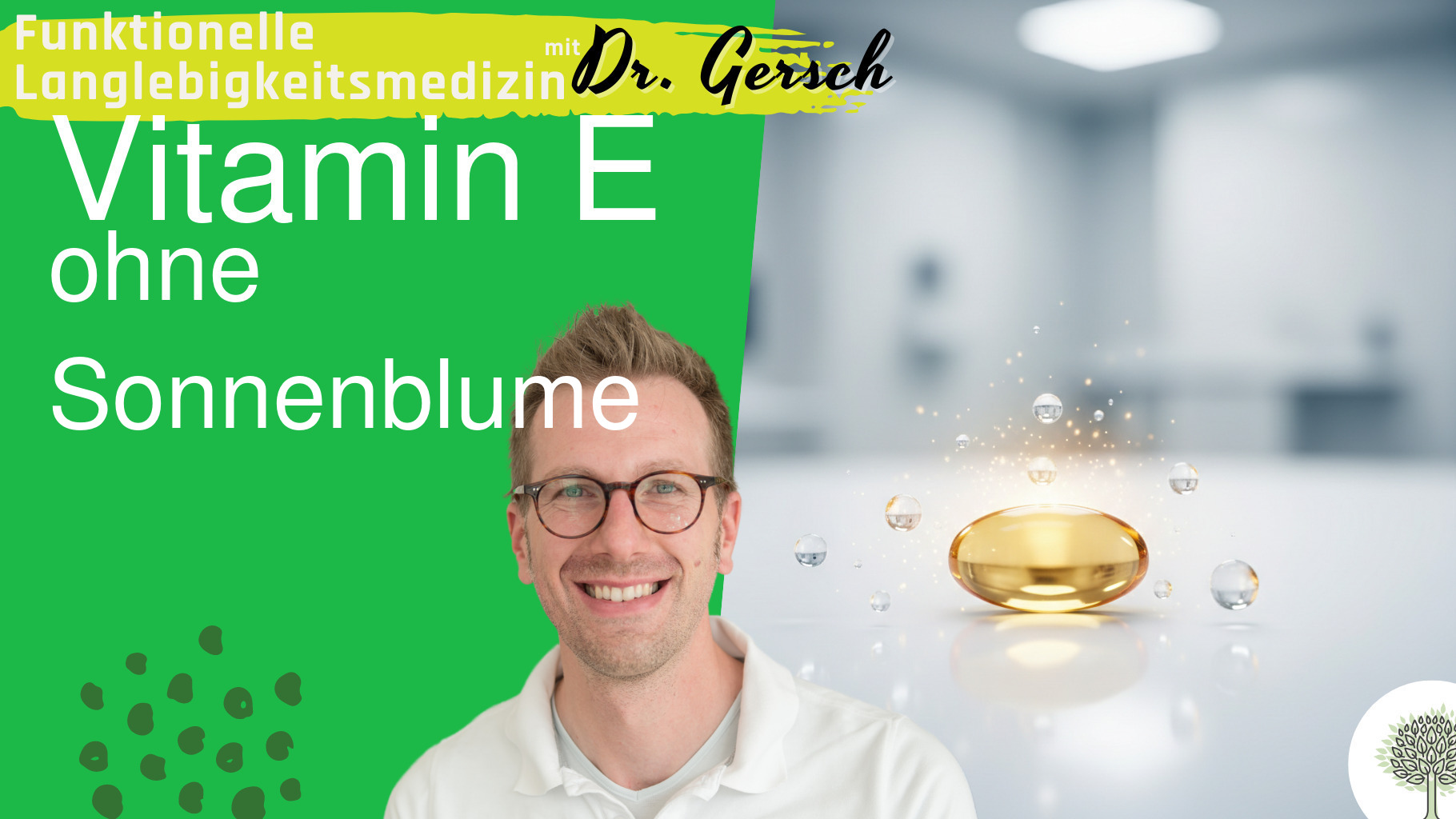Vitamin-E-Pr&auml;parat ohne Sonnenblume, Soja und Olive