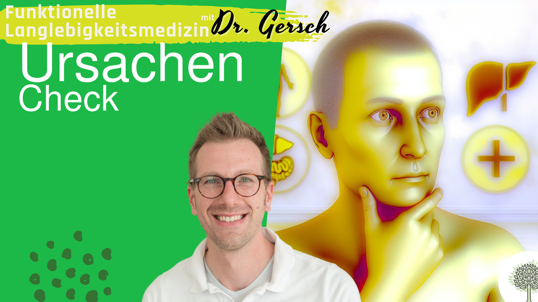 gelbliche Gesichtsfarbe