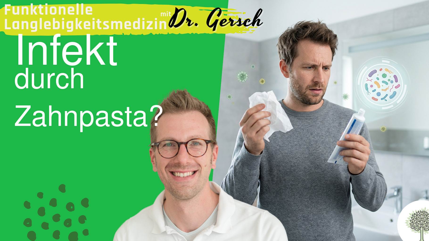Zusammenhang zwischen fluoridfreier Zahnpasta und Infekten